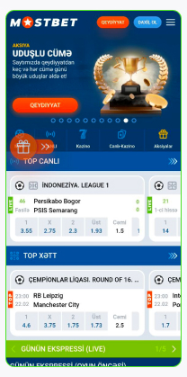 Mostbet-də hesabın qeydiyyatı üçün ətraflı təlimat