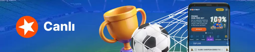 Mostbet Azərbaycan idman mərc bölməsi real vaxt rejimində mərc etmək üçün canlı bölmə